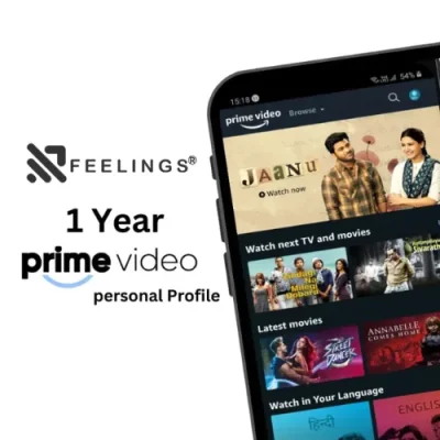 Prime Video 12 Months Private Profile [ 3 Device ]